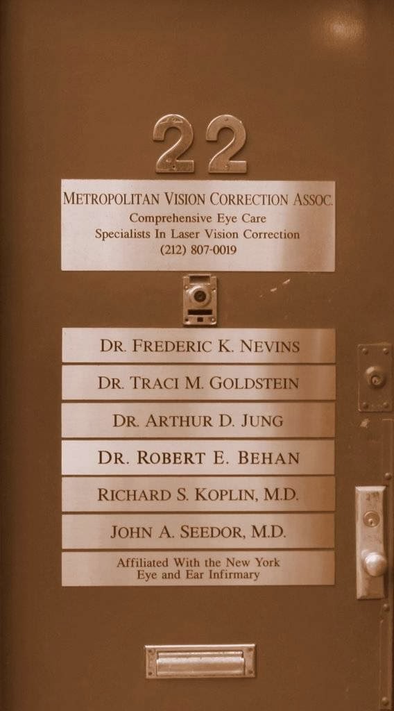 Photo of Metropolitan Vision Correction Associates in New York City, New York, United States - 1 Picture of Point of interest, Establishment, Health, Doctor