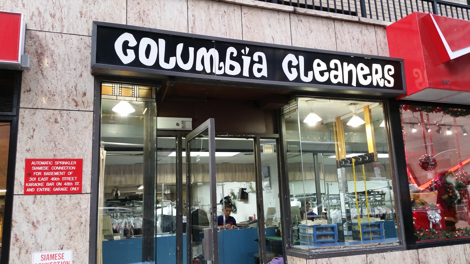 Photo of Columbia Cleaners Inc in New York City, New York, United States - 1 Picture of Point of interest, Establishment, Laundry