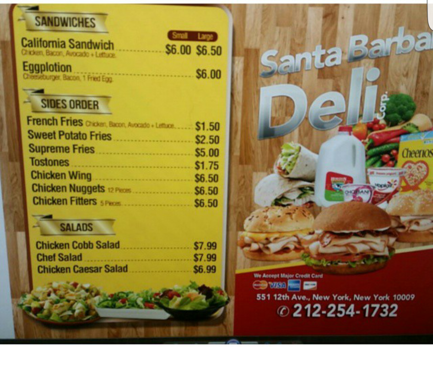 Photo of Santa Barbara Deli Corporation in New York City, New York, United States - 3 Picture of Food, Point of interest, Establishment, Store, Grocery or supermarket