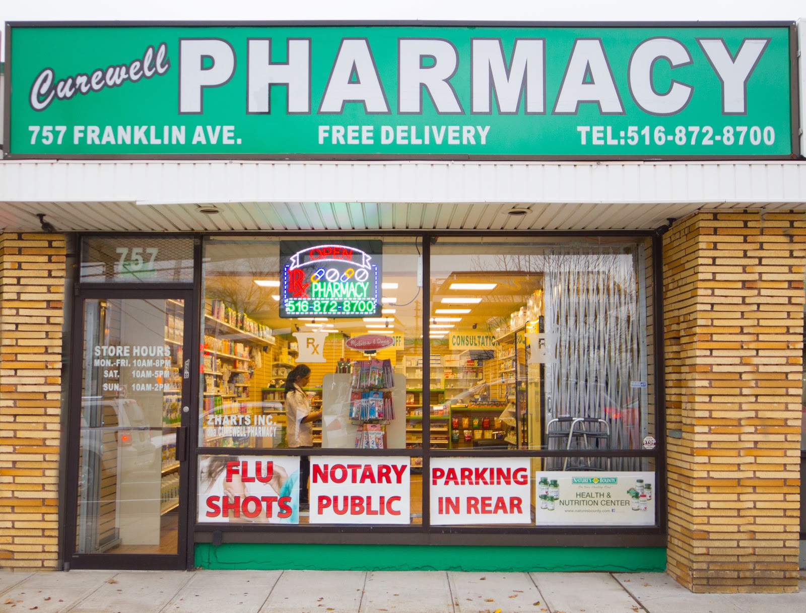 Photo of CureWell Pharmacy & Surgicals in Franklin Square City, New York, United States - 2 Picture of Point of interest, Establishment, Store, Health, Pharmacy