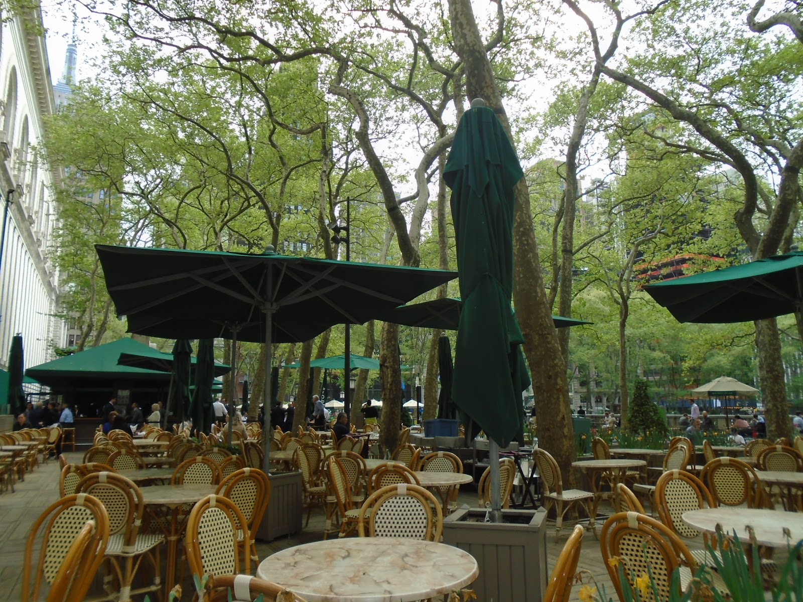 Photo of Bryant Park Café in New York City, New York, United States - 9 Picture of Restaurant, Food, Point of interest, Establishment, Bar