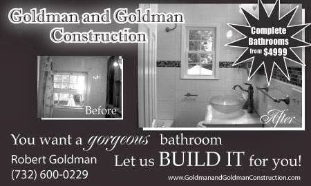 Photo of Goldman & Goldman Construction in Teaneck City, New Jersey, United States - 2 Picture of Point of interest, Establishment, General contractor, Plumber, Painter, Roofing contractor