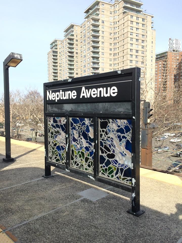 Photo of Neptune Av in Kings County City, New York, United States - 3 Picture of Point of interest, Establishment, Transit station, Subway station