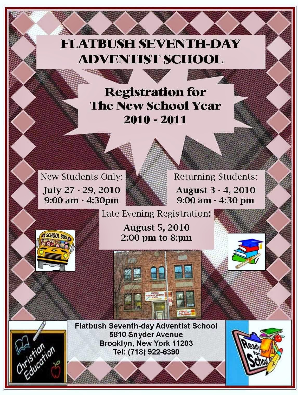 Photo of FLATBUSH SEVENTH-DAY ADVENTIST SCHOOL in Brooklyn City, New York, United States - 1 Picture of Point of interest, Establishment, School