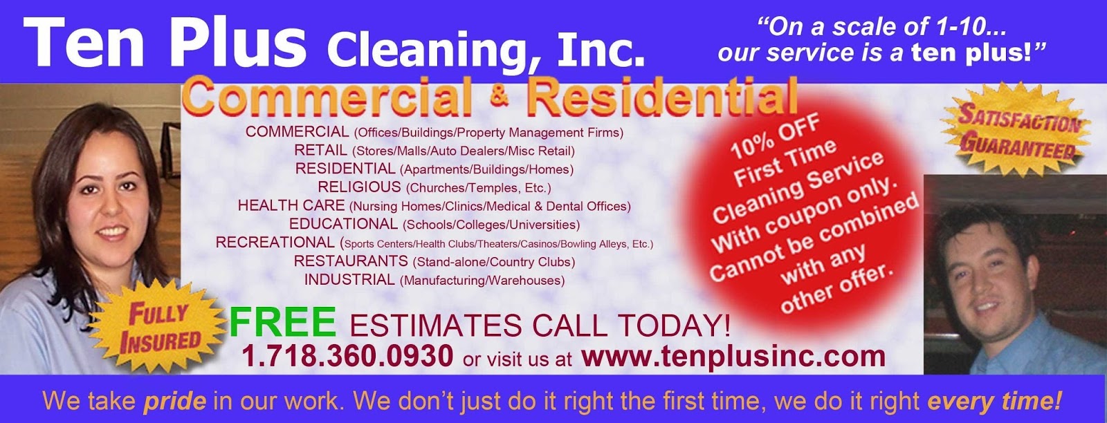 Photo of Ten Plus Cleaning, Inc. in Queens City, New York, United States - 1 Picture of Point of interest, Establishment, Laundry