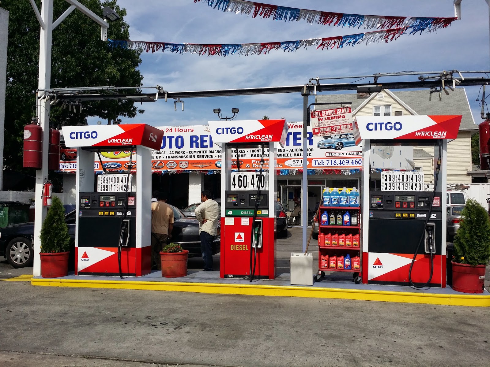 Photo of Best Auto Repair Center & Citgo Gas/Diesel in Kings County City, New York, United States - 2 Picture of Point of interest, Establishment, Gas station, Car repair