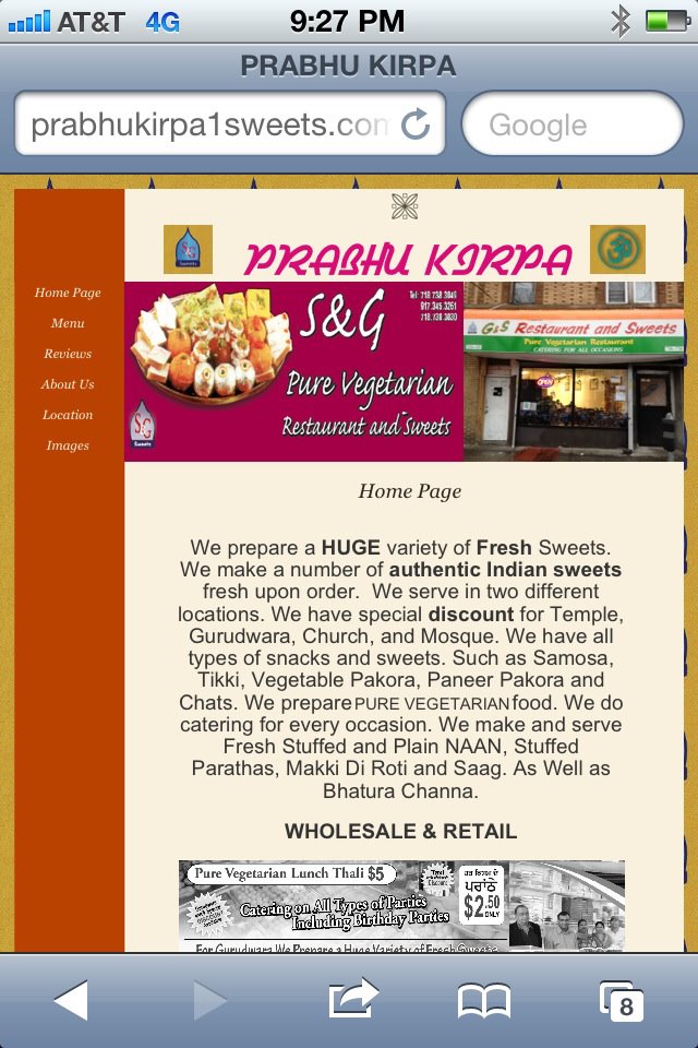 Photo of Prabhu Kirpa Restaurant and Sweets in South Ozone Park City, New York, United States - 3 Picture of Restaurant, Food, Point of interest, Establishment