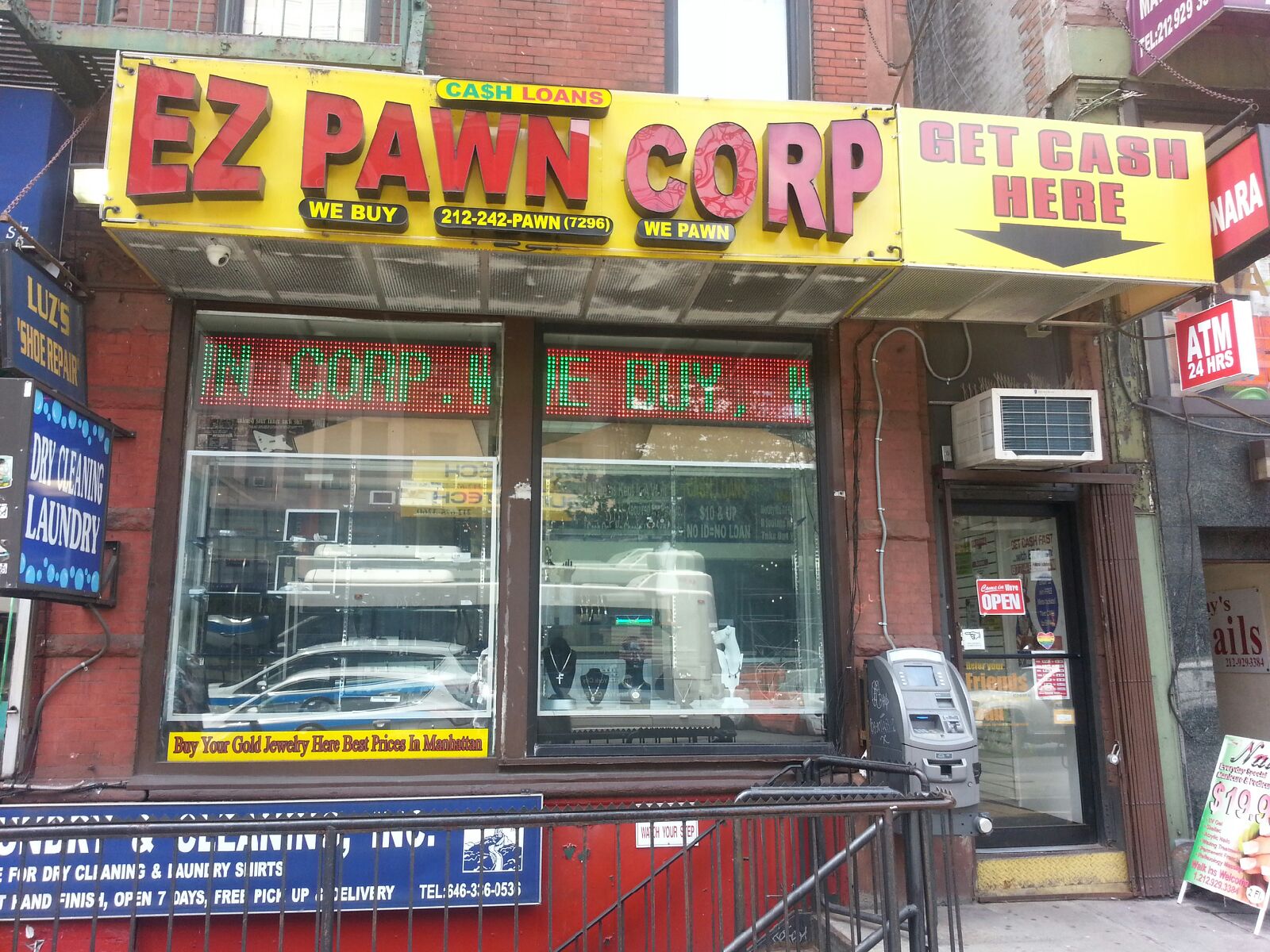 Photo of EZ Pawn Corp in New York City, New York, United States - 2 Picture of Point of interest, Establishment, Finance, Store, Jewelry store, Electronics store