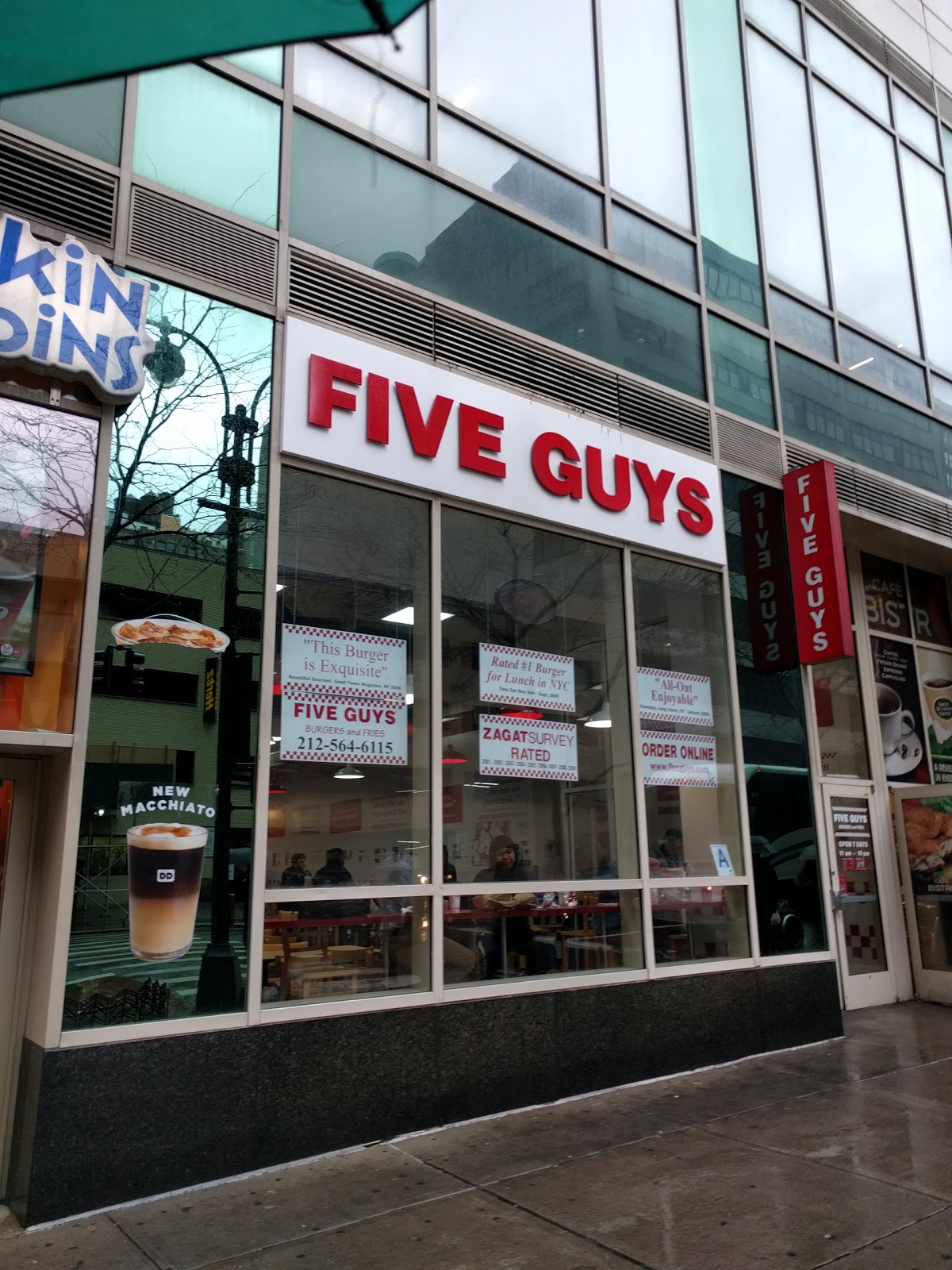 Photo of Five Guys Burgers and Fries in New York City, New York, United States - 1 Picture of Restaurant, Food, Point of interest, Establishment, Meal takeaway