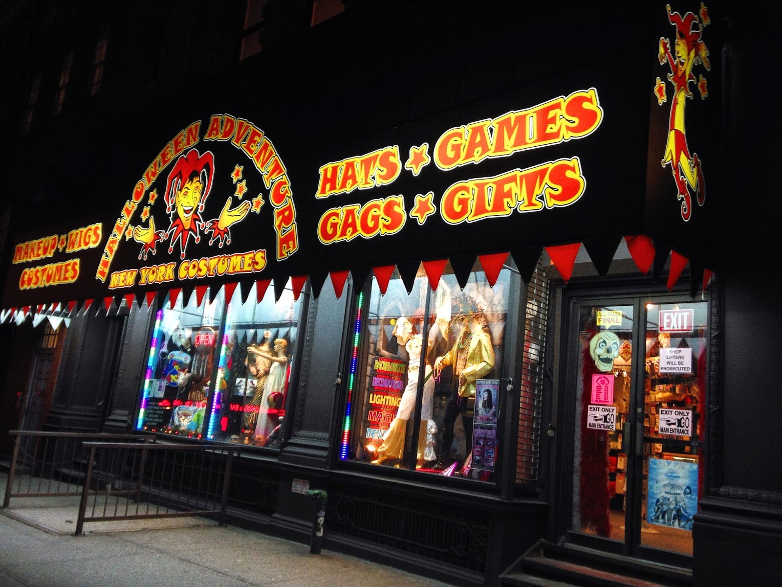 Photo of Halloween Adventure in New York City, New York, United States - 2 Picture of Point of interest, Establishment, Store, Home goods store, Clothing store, Hair care