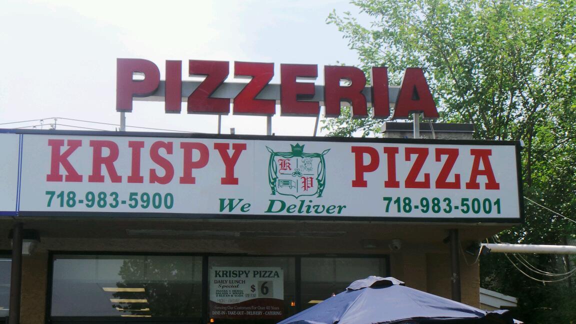 Photo of Krispy Pizza in Staten Island City, New York, United States - 1 Picture of Restaurant, Food, Point of interest, Establishment