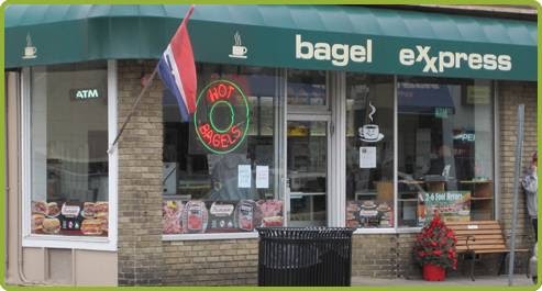 Photo of Bagel Express in Hawthorne City, New Jersey, United States - 1 Picture of Restaurant, Food, Point of interest, Establishment, Store, Bakery