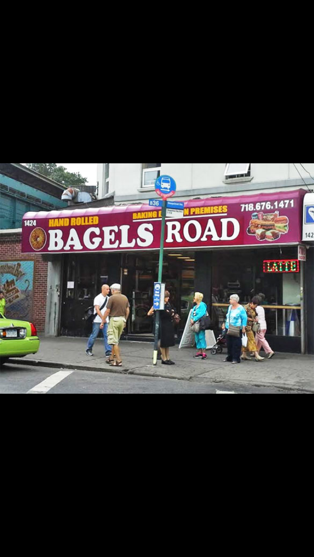 Photo of Bagels Road in Kings County City, New York, United States - 2 Picture of Food, Point of interest, Establishment, Store, Bakery