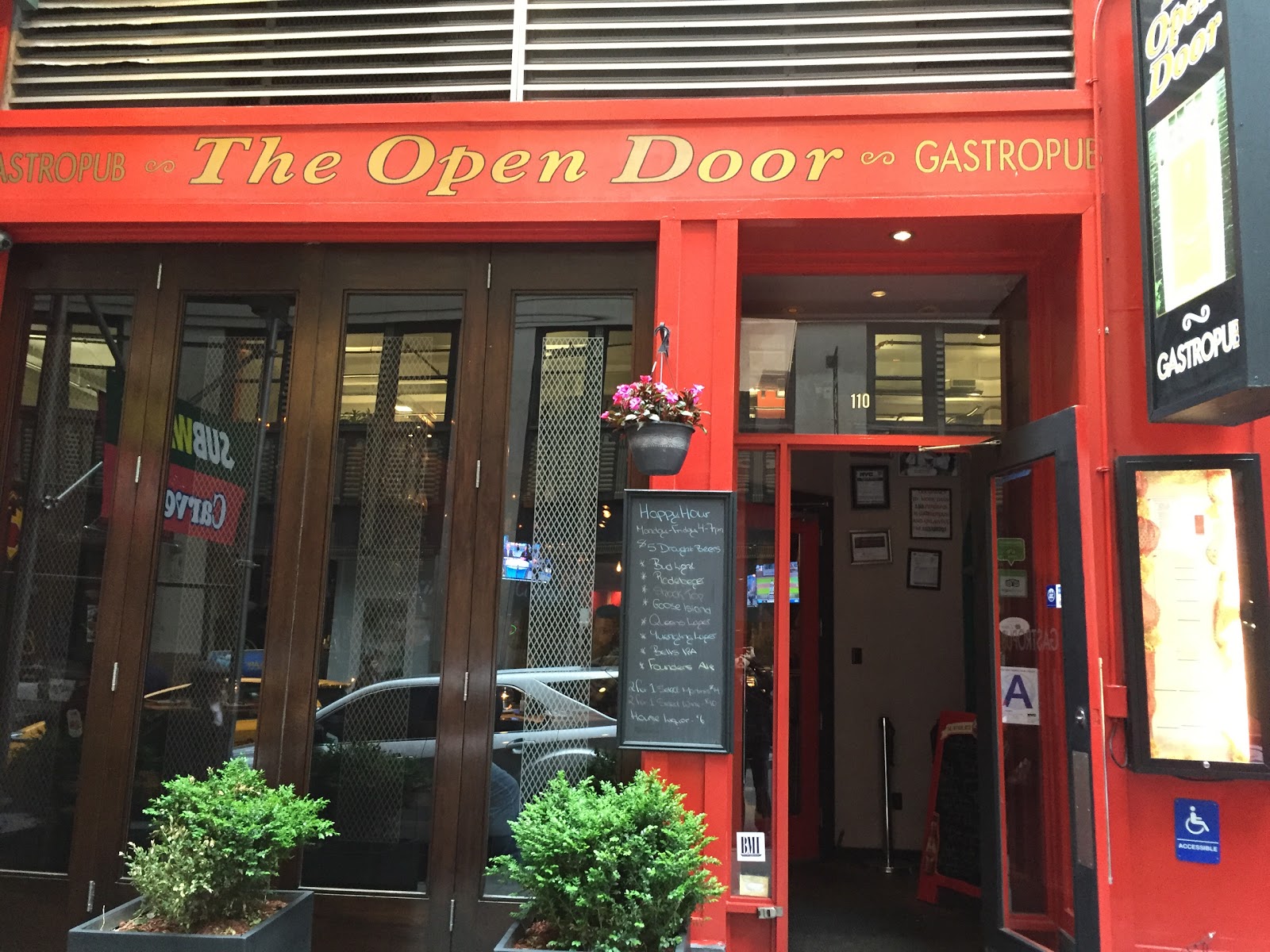 Photo of Open Door Gastropub in New York City, New York, United States - 1 Picture of Restaurant, Food, Point of interest, Establishment, Bar