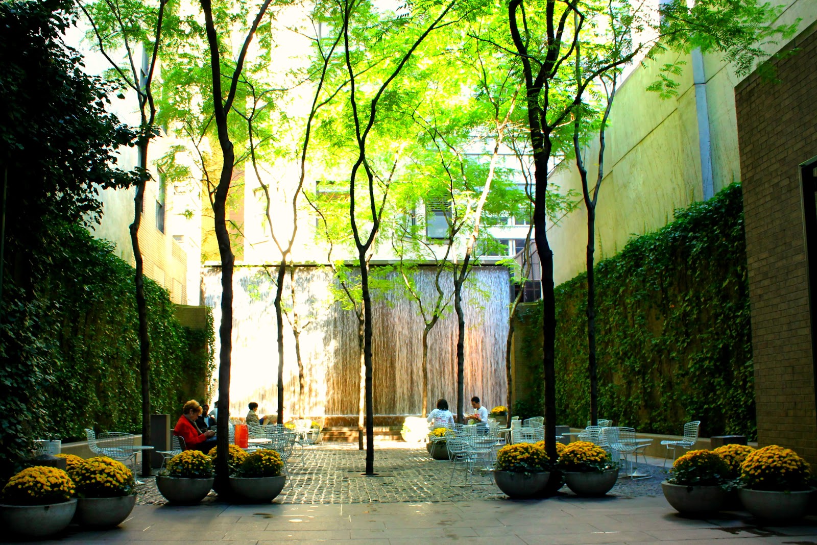 Photo of Paley Park in New York City, New York, United States - 2 Picture of Point of interest, Establishment, Park