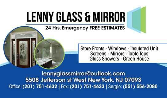 Photo of Lenny Glass & Mirror in West New York City, New Jersey, United States - 4 Picture of Point of interest, Establishment, Store