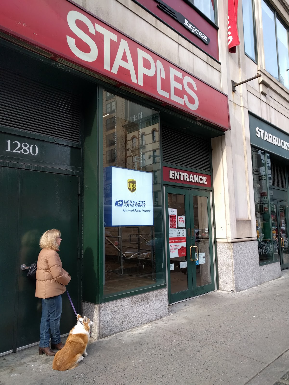 Photo of Staples in New York City, New York, United States - 1 Picture of Point of interest, Establishment, Store, Home goods store, Electronics store, Furniture store