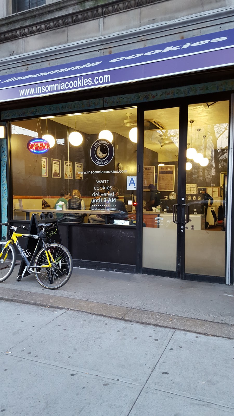 Photo of Insomnia Cookies in New York City, New York, United States - 1 Picture of Restaurant, Food, Point of interest, Establishment, Store, Bakery