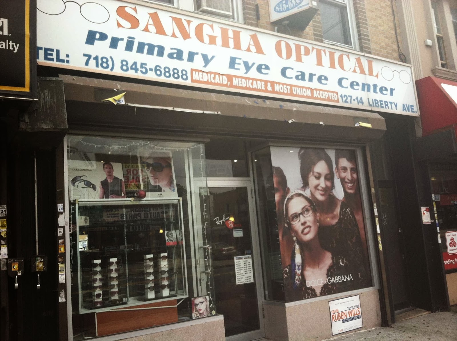 Photo of Sangha Optical in South Richmond Hill City, New York, United States - 1 Picture of Point of interest, Establishment, Store, Health