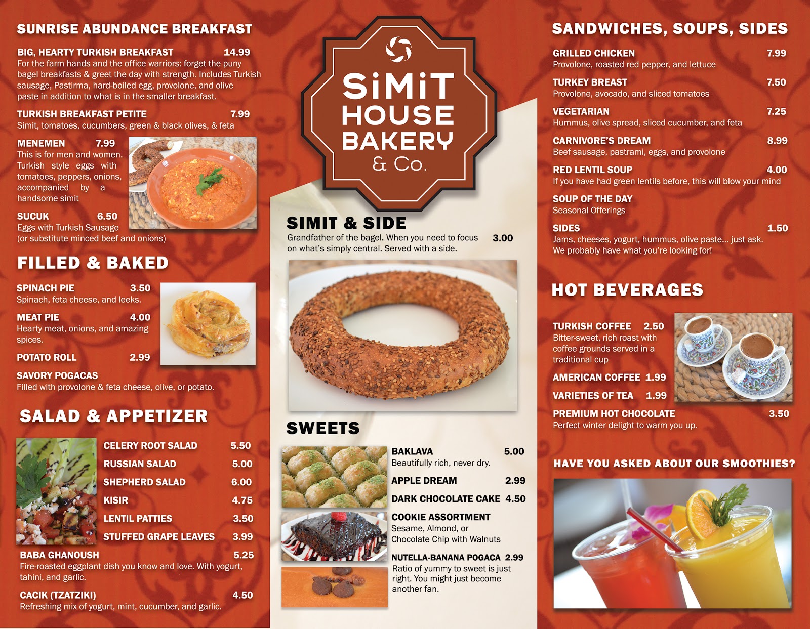 Photo of Simit House & Bakery in Montclair City, New Jersey, United States - 7 Picture of Restaurant, Food, Point of interest, Establishment, Store, Cafe, Bakery