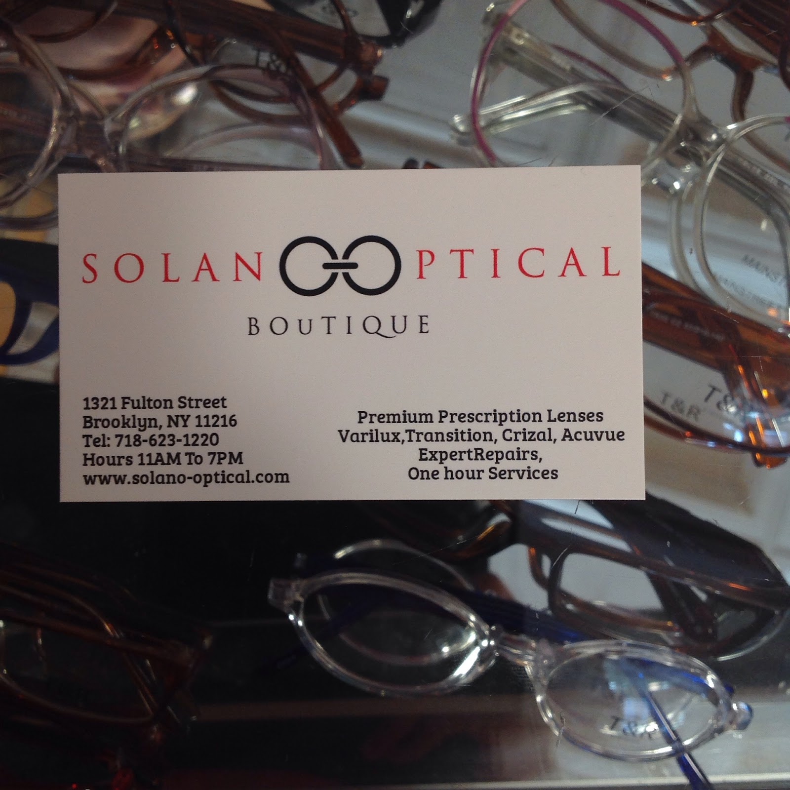 Photo of Solano Optical Boutique Ltd. in Kings County City, New York, United States - 5 Picture of Point of interest, Establishment, Health