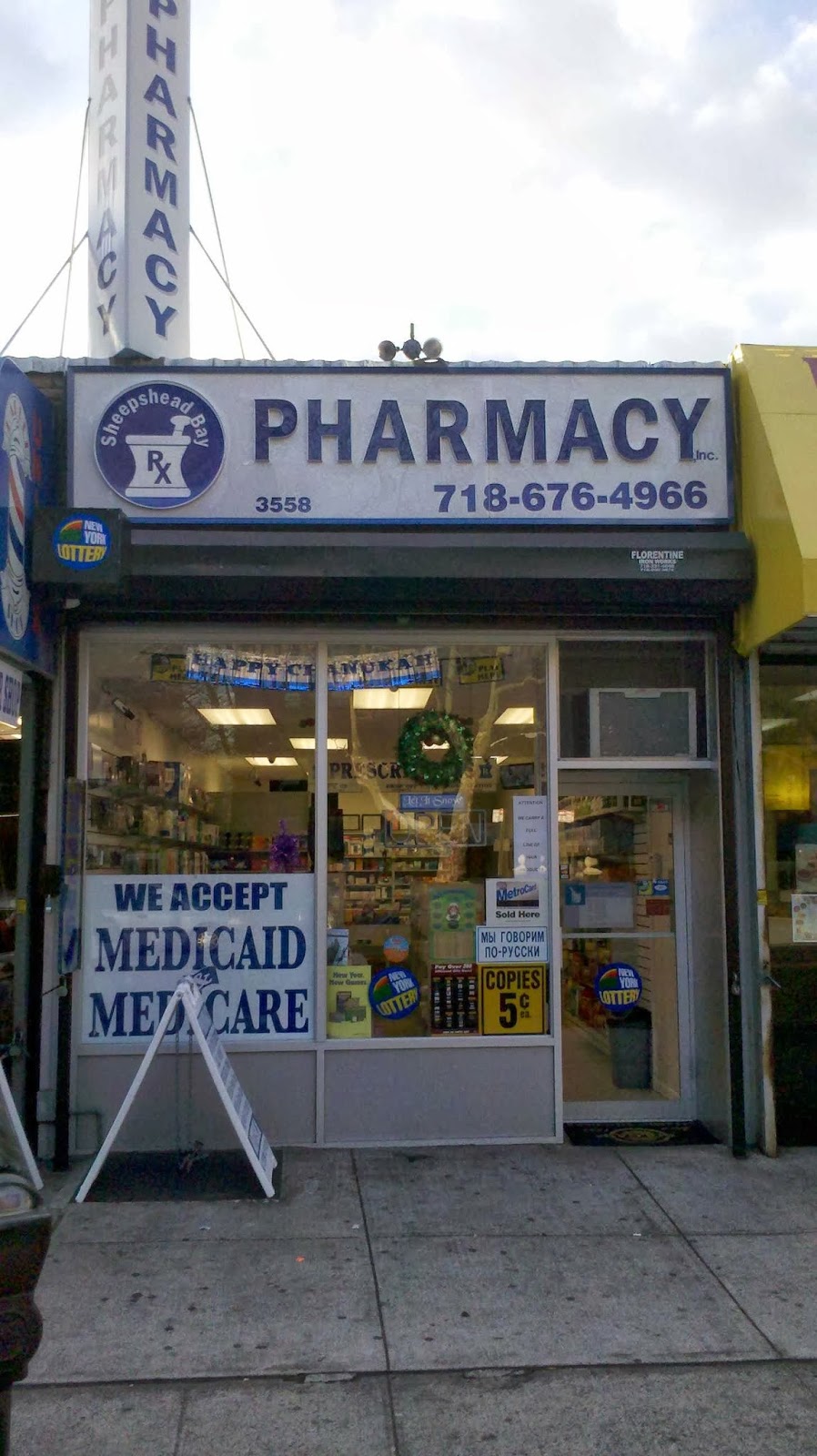 Photo of Sheepshead Bay Pharmacy Inc. in Brooklyn City, New York, United States - 1 Picture of Point of interest, Establishment, Store, Health, Pharmacy