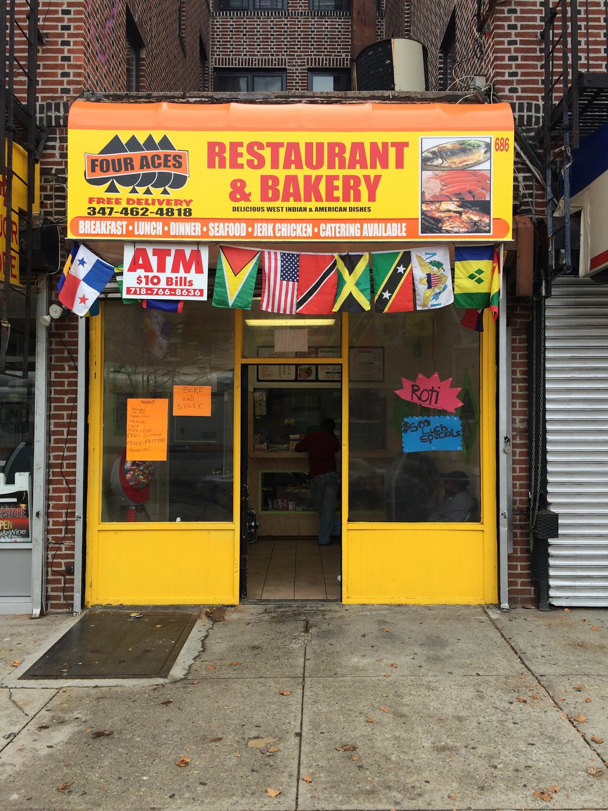 Photo of Four Aces Restaurant Bakery in Kings County City, New York, United States - 5 Picture of Restaurant, Food, Point of interest, Establishment