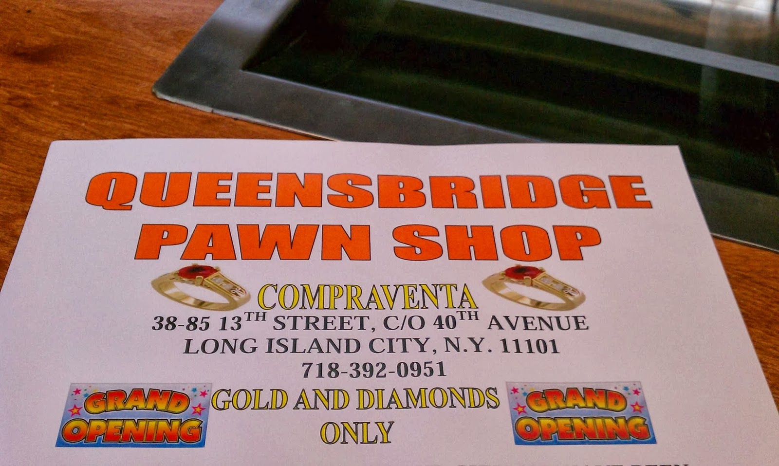Photo of Queensbridge Pawn Shop in Long Island City, New York, United States - 4 Picture of Point of interest, Establishment, Finance, Store