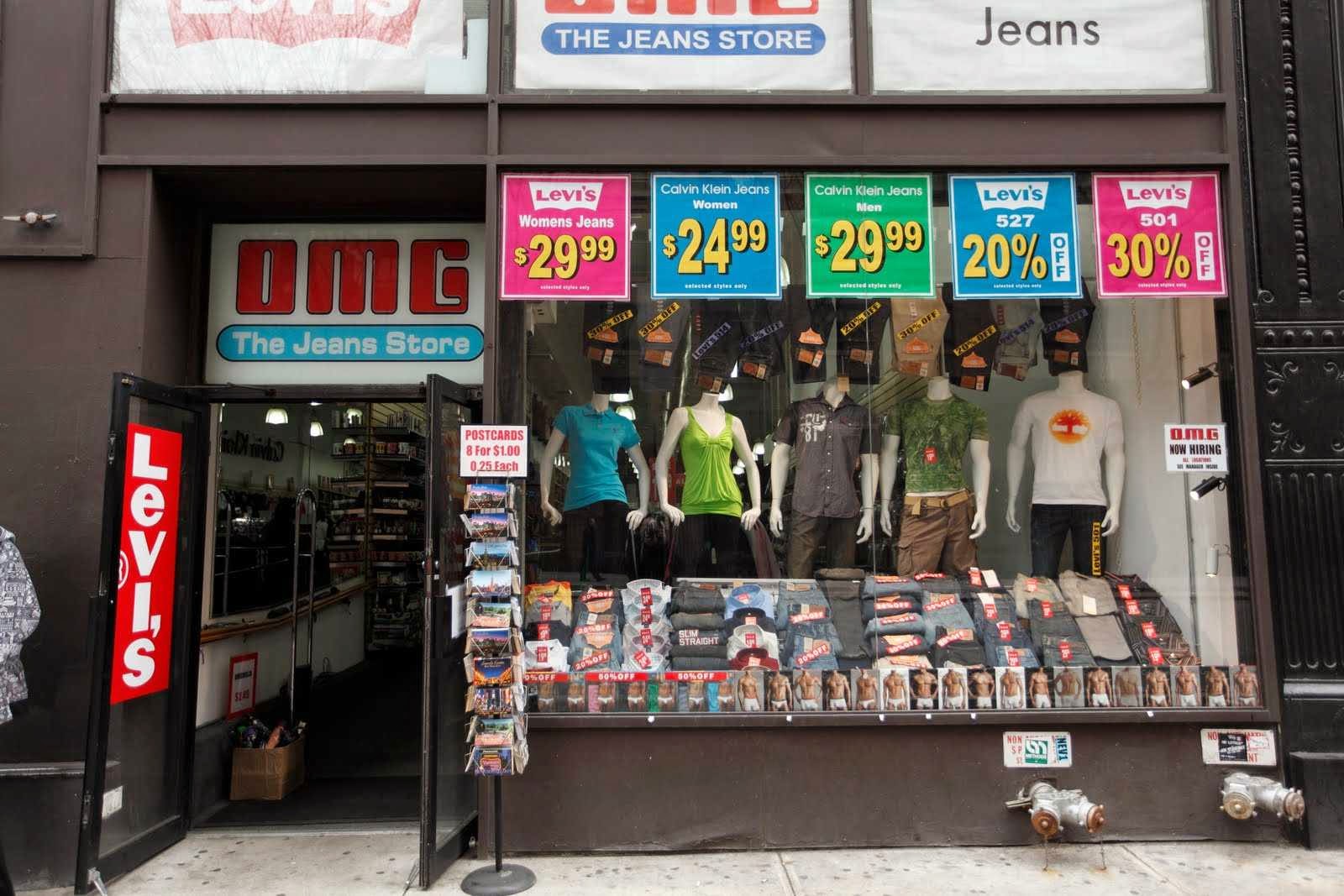 Photo of OMG Jeans in New York City, New York, United States - 6 Picture of Point of interest, Establishment, Store, Clothing store