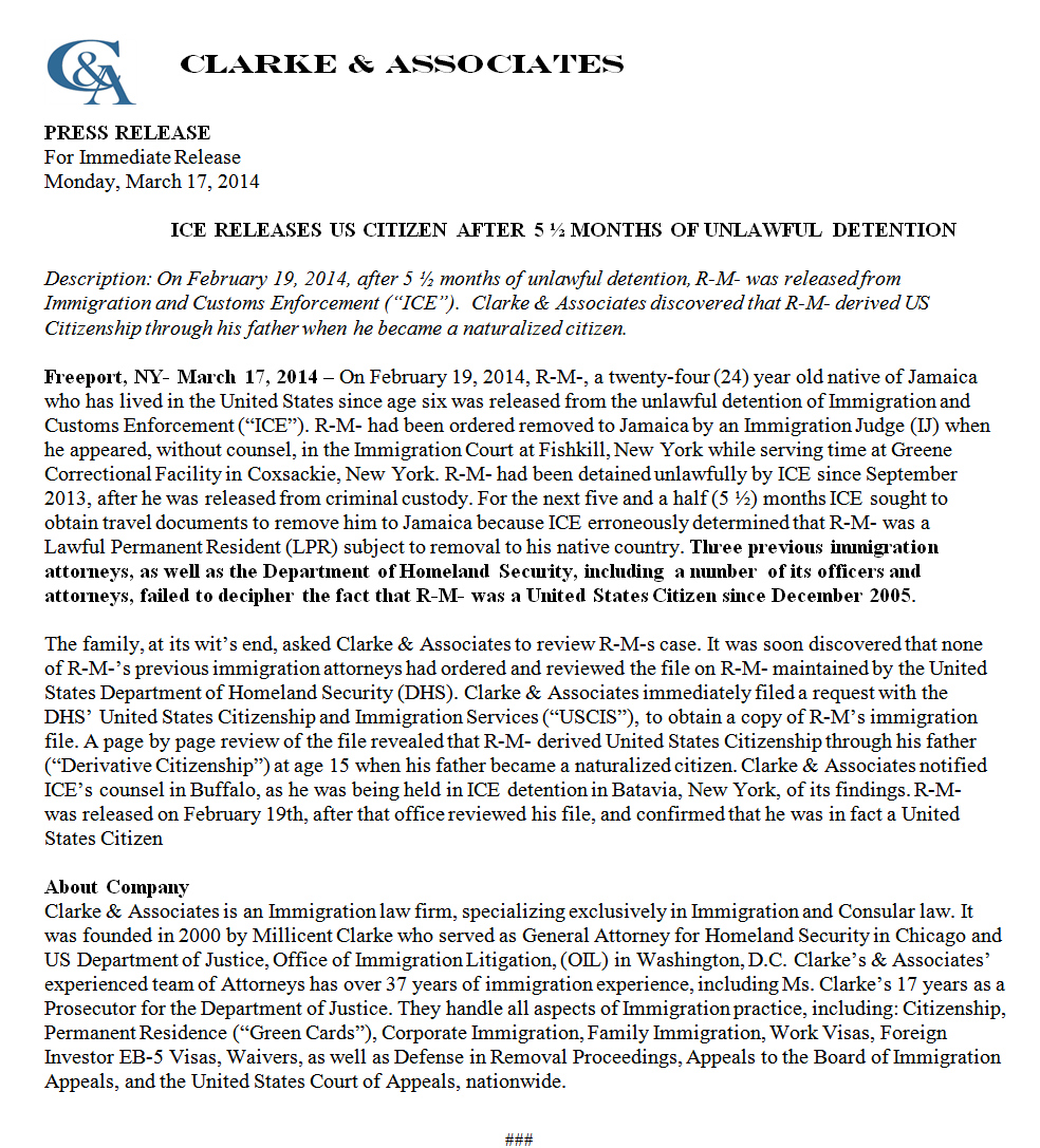 Photo of Clarke & Associates - Long Island Immigration Lawyers in Freeport City, New York, United States - 2 Picture of Point of interest, Establishment, Lawyer