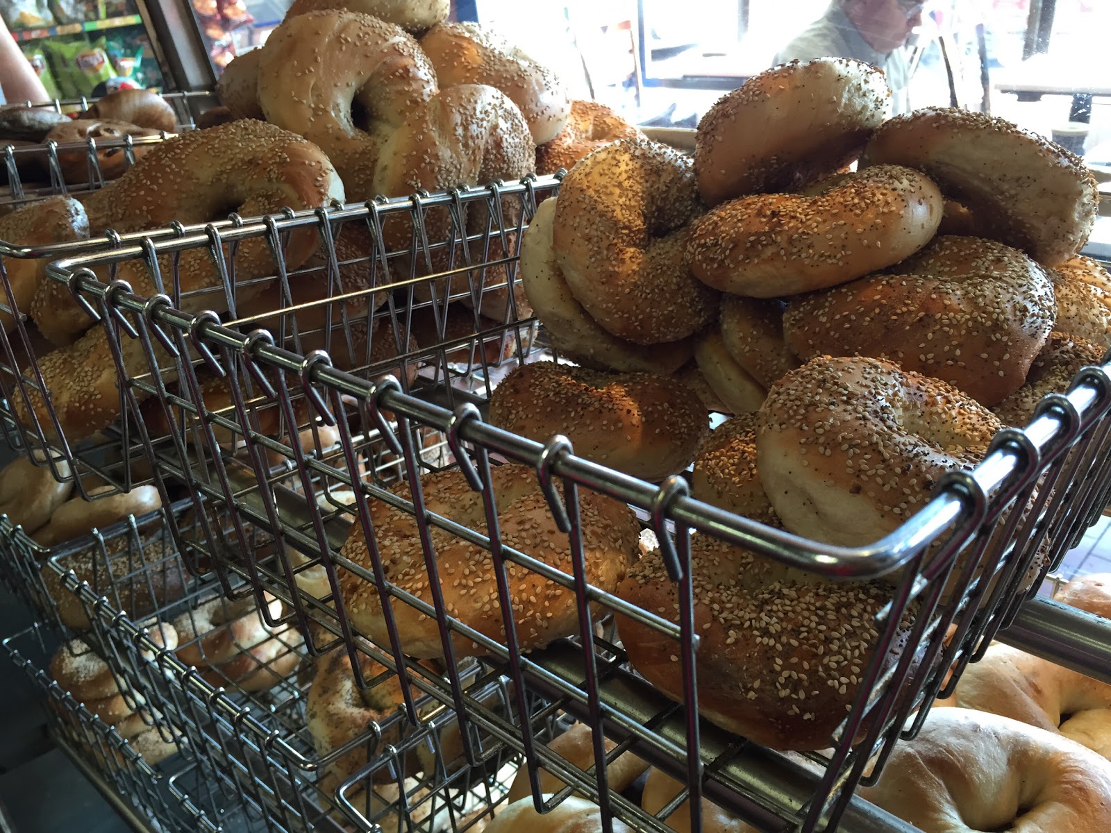 Photo of Adam's Bagels & Deli Open 24/7 in Rego Park City, New York, United States - 4 Picture of Food, Point of interest, Establishment, Store, Bakery