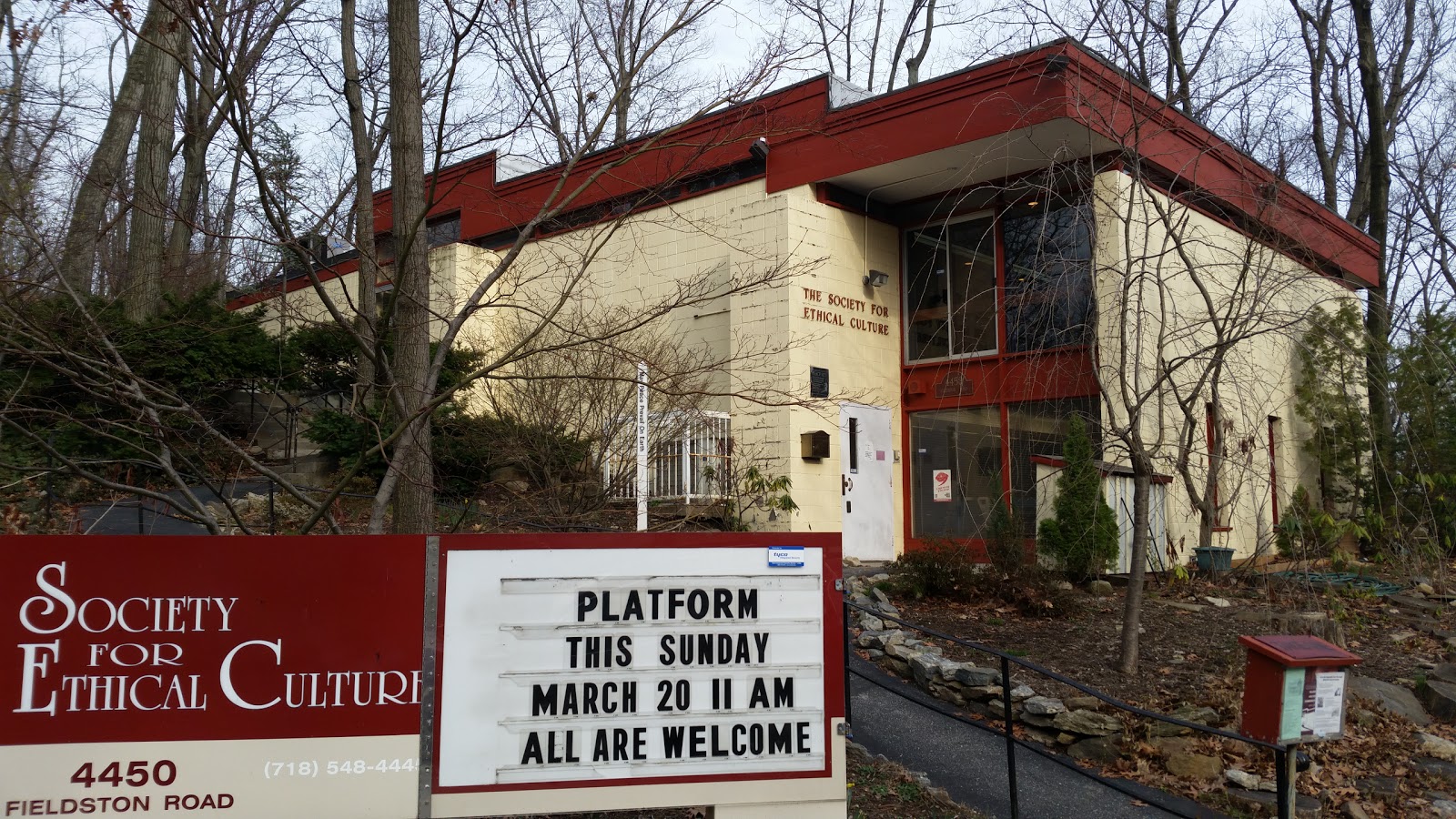 Photo of Riverdale-Yonkers Society for Ethical Culture in Bronx City, New York, United States - 1 Picture of Point of interest, Establishment, Place of worship