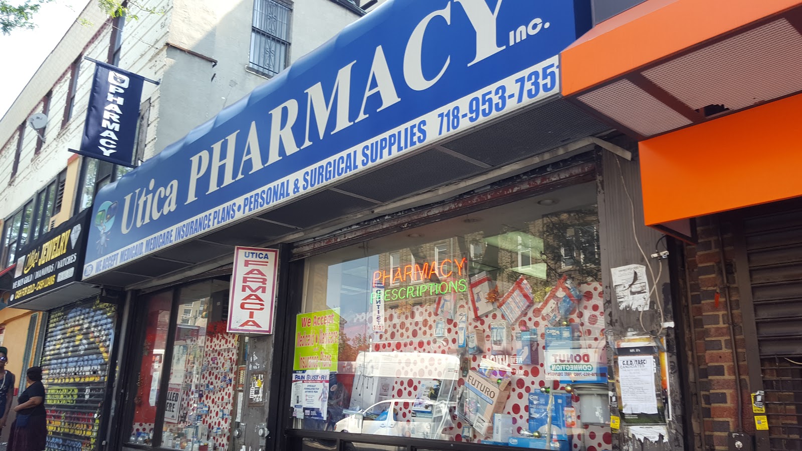Photo of Utica Pharmacy Inc in Kings County City, New York, United States - 1 Picture of Point of interest, Establishment, Store, Health, Pharmacy