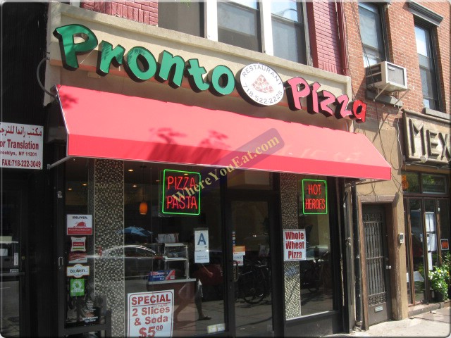 Photo of Pronto Pizza in Kings County City, New York, United States - 1 Picture of Restaurant, Food, Point of interest, Establishment, Meal takeaway, Meal delivery