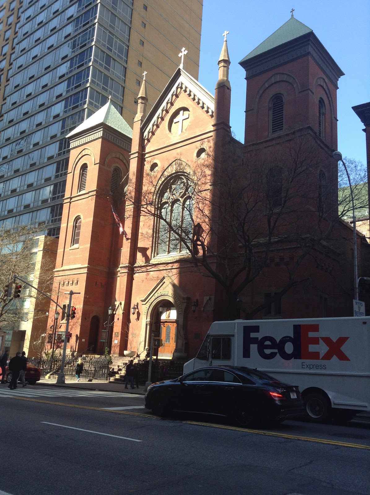 Photo of Holy Cross Church in New York City, New York, United States - 1 Picture of Point of interest, Establishment, Church, Place of worship