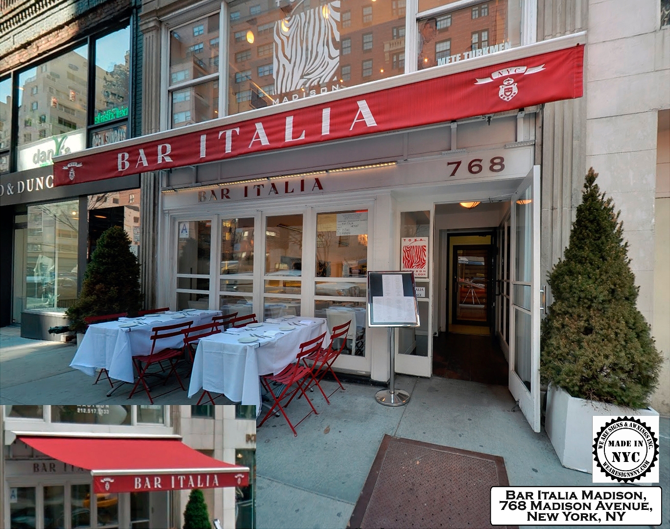 Photo of Bar Italia Madison in New York City, New York, United States - 2 Picture of Restaurant, Food, Point of interest, Establishment, Bar