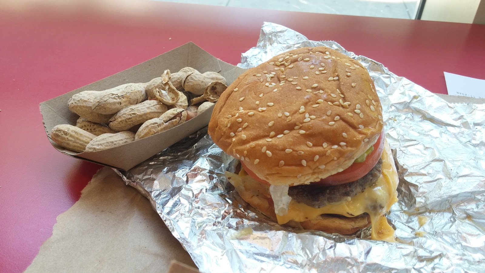 Photo of Five Guys Burgers and Fries in New York City, New York, United States - 2 Picture of Restaurant, Food, Point of interest, Establishment, Meal takeaway