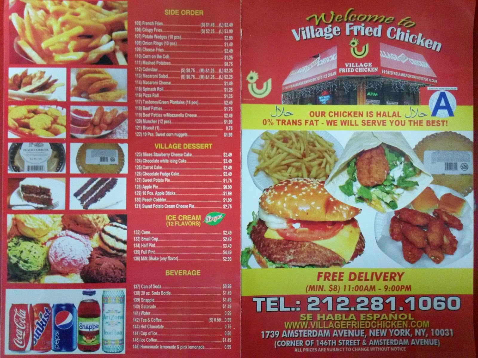 Photo of Village Fried Chicken in New York City, New York, United States - 2 Picture of Restaurant, Food, Point of interest, Establishment