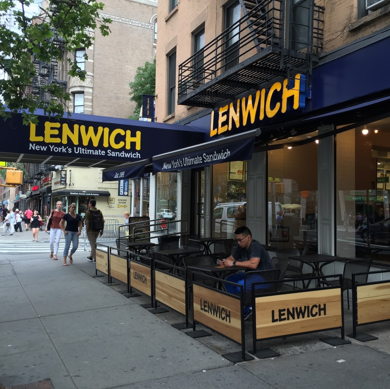 Photo of Lenwich in New York City, New York, United States - 1 Picture of Restaurant, Food, Point of interest, Establishment, Store, Meal delivery, Cafe
