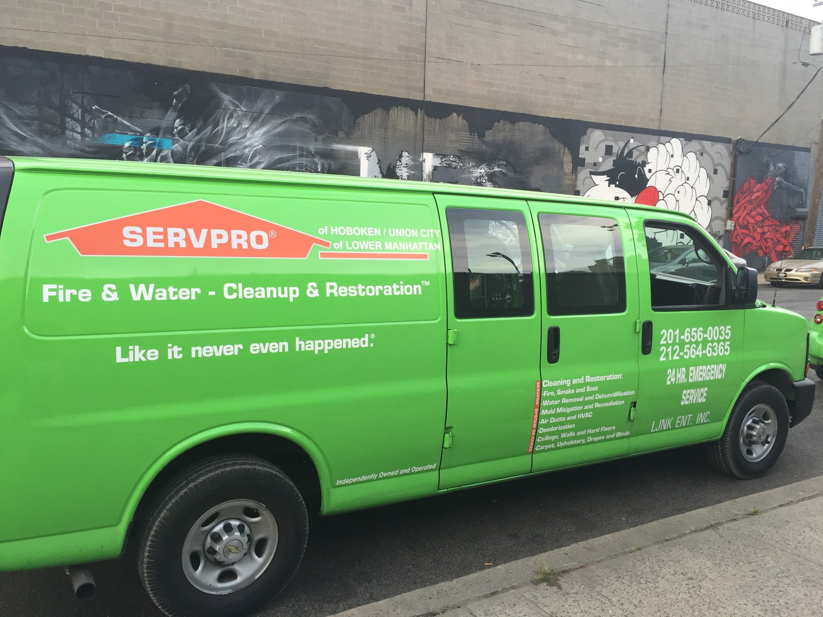 Photo of SERVPRO of Hoboken/Union City in Jersey City, New Jersey, United States - 3 Picture of Point of interest, Establishment, General contractor, Laundry