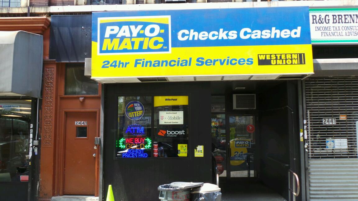 Photo of Pay-O-Matic in Bronx City, New York, United States - 1 Picture of Point of interest, Establishment, Finance, Atm