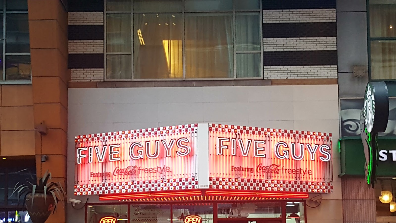 Photo of Five Guys Burgers and Fries in New York City, New York, United States - 6 Picture of Restaurant, Food, Point of interest, Establishment, Meal takeaway