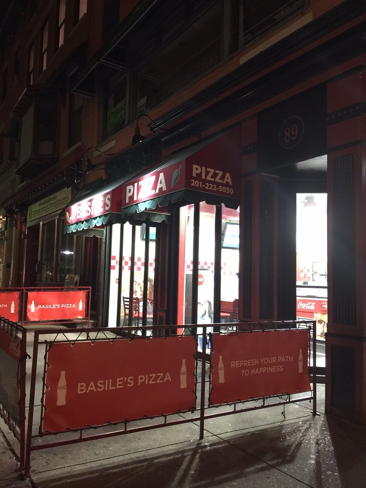 Photo of Basile's Pizza in Hoboken City, New Jersey, United States - 3 Picture of Restaurant, Food, Point of interest, Establishment, Meal takeaway, Meal delivery