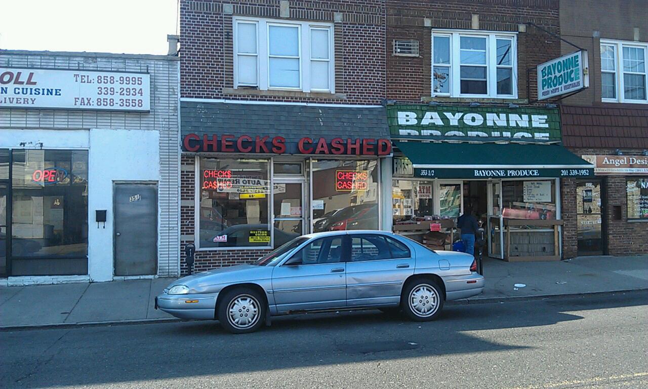 Photo of Checks Cashed Etc in Bayonne City, New Jersey, United States - 1 Picture of Point of interest, Establishment, Finance