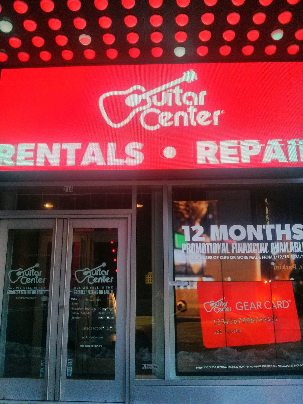 Photo of Guitar Center in New York City, New York, United States - 2 Picture of Point of interest, Establishment, Store