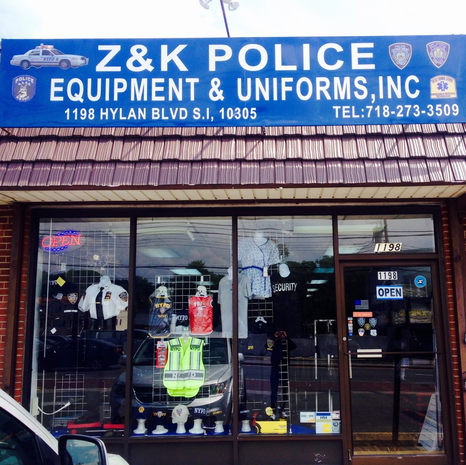 Photo of Z & K POLICE EQUIPMENT & UNIFORMS, INC in Staten Island City, New York, United States - 2 Picture of Point of interest, Establishment, Store, Clothing store