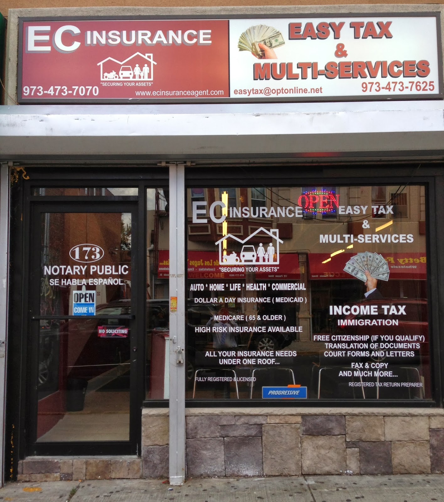 Photo of EC Insurance in Passaic City, New Jersey, United States - 1 Picture of Point of interest, Establishment, Insurance agency