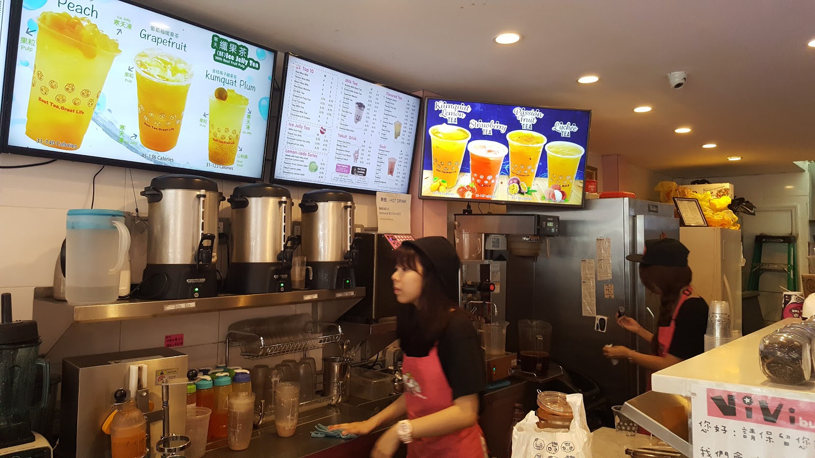 Photo of VIVI BUBBLE TEA in New York City, New York, United States - 3 Picture of Food, Point of interest, Establishment, Cafe