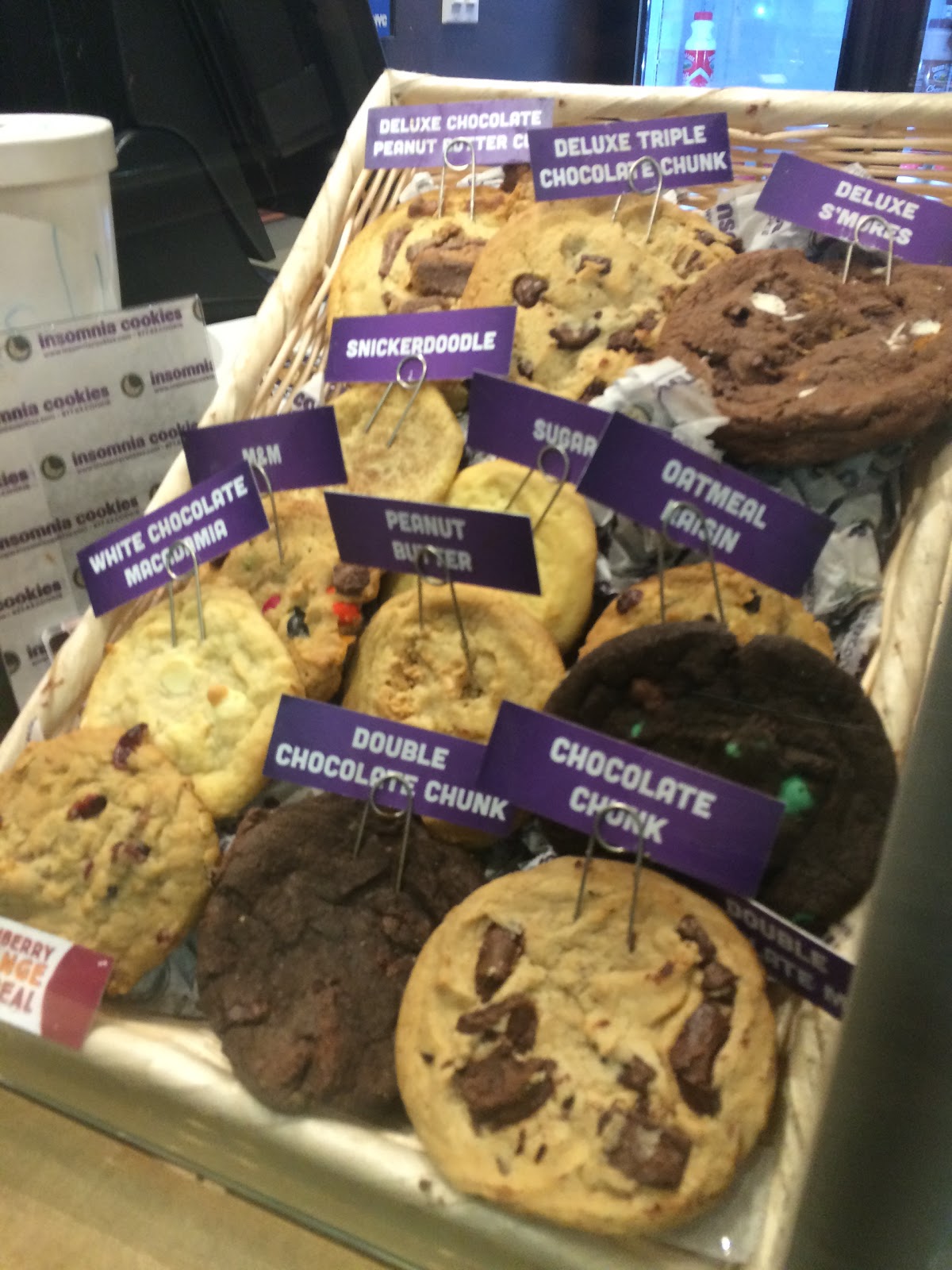 Photo of Insomnia Cookies in New York City, New York, United States - 2 Picture of Restaurant, Food, Point of interest, Establishment, Store, Bakery