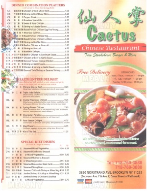 Photo of Cactus Restauarant in Brooklyn City, New York, United States - 4 Picture of Restaurant, Food, Point of interest, Establishment